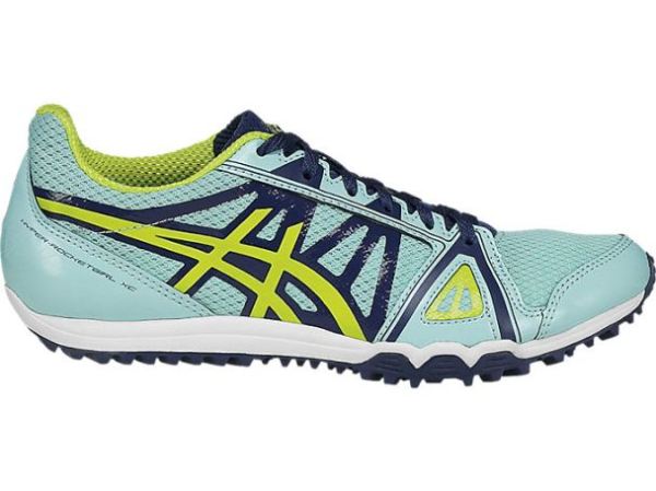 ASICS SHOES | Hyper-Rocketgirl XC - Aruba Blue/Neon Lime/Poseidon