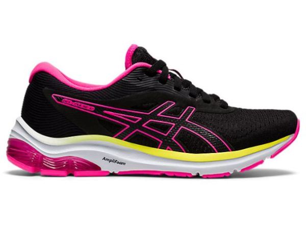 ASICS SHOES | GEL-PULSE 12 - Black/Hot Pink