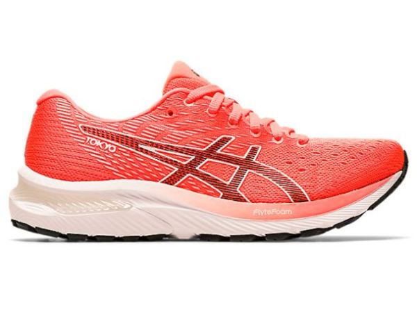 ASICS SHOES | GEL-CUMULUS 22 - Sunrise Red/Black