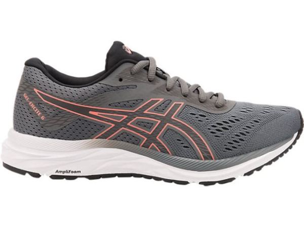 ASICS SHOES | GEL-Excite 6 (D) - Steel Grey/Papaya