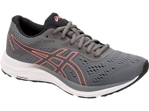 ASICS SHOES | GEL-Excite 6 (D) - Steel Grey/Papaya