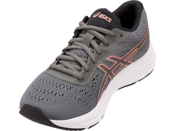 ASICS SHOES | GEL-Excite 6 (D) - Steel Grey/Papaya