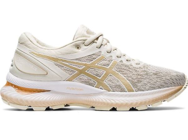 ASICS SHOES | GEL-Nimbus 22 Knit - Birch/Champagne