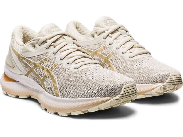 ASICS SHOES | GEL-Nimbus 22 Knit - Birch/Champagne