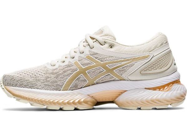 ASICS SHOES | GEL-Nimbus 22 Knit - Birch/Champagne