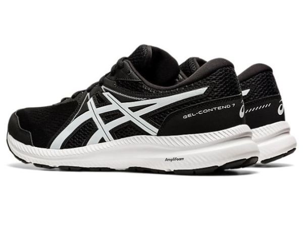 ASICS SHOES | GEL-CONTEND 7 (4E) - Black/White