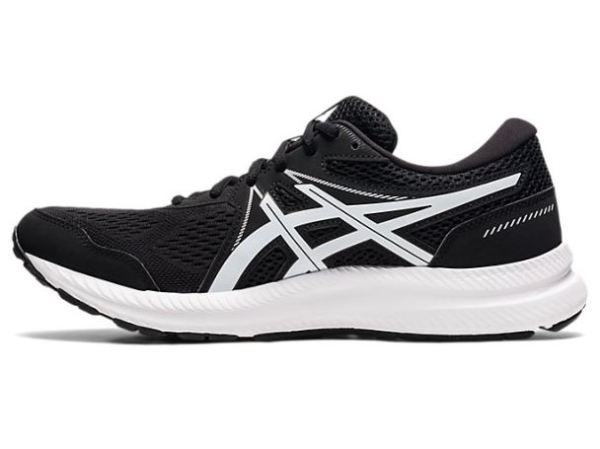 ASICS SHOES | GEL-CONTEND 7 (4E) - Black/White