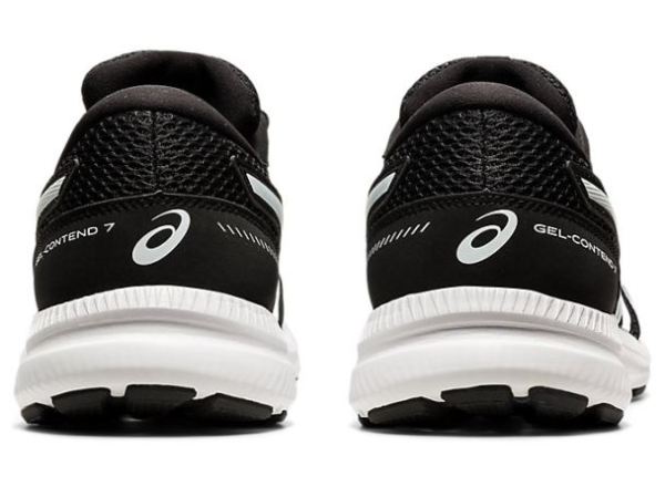 ASICS SHOES | GEL-CONTEND 7 (4E) - Black/White