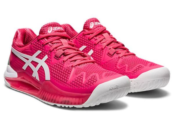 ASICS SHOES | GEL-Resolution 8 - Pink Cameo/White