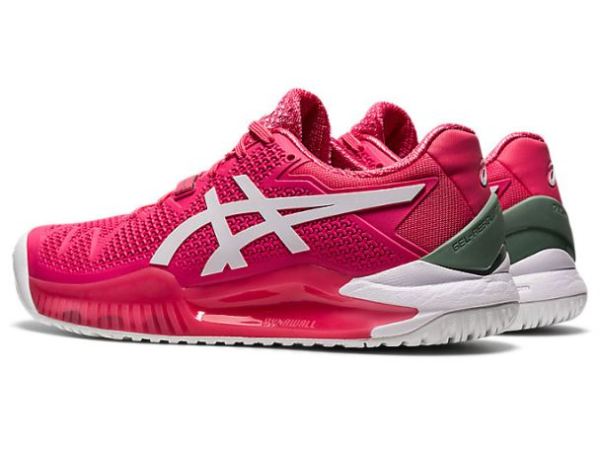 ASICS SHOES | GEL-Resolution 8 - Pink Cameo/White