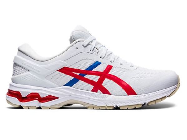 ASICS SHOES | GEL-Kayano 26 Retro Tokyo - White/Classic Red