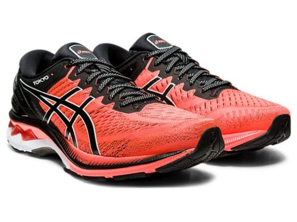 ASICS SHOES | GEL-KAYANO 27 TOKYO - Sunrise Red/Black