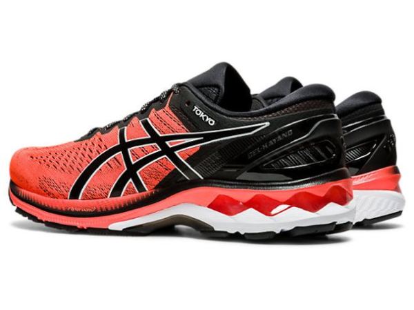 ASICS SHOES | GEL-KAYANO 27 TOKYO - Sunrise Red/Black