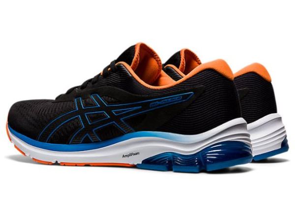 ASICS SHOES | GEL-PULSE 12 - Black/Reborn Blue