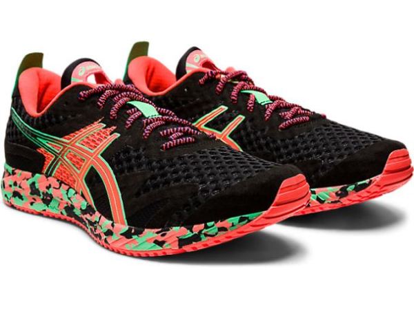 ASICS SHOES | GEL-NOOSA TRI 12 - Black/Flash Coral