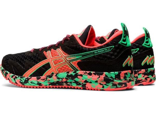 ASICS SHOES | GEL-NOOSA TRI 12 - Black/Flash Coral