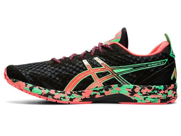 ASICS SHOES | GEL-NOOSA TRI 12 - Black/Flash Coral