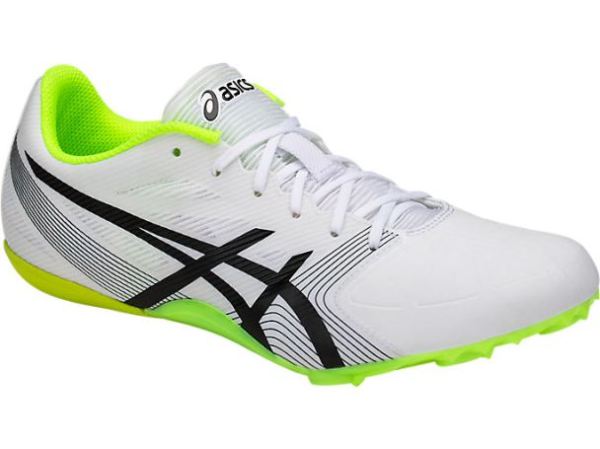 ASICS SHOES | HyperSprint 6 - White/Black/Safety Yellow