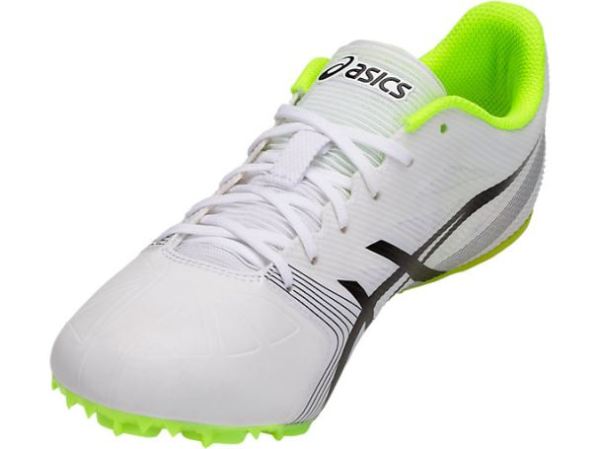 ASICS SHOES | HyperSprint 6 - White/Black/Safety Yellow