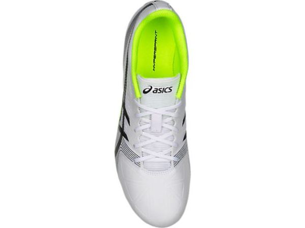 ASICS SHOES | HyperSprint 6 - White/Black/Safety Yellow