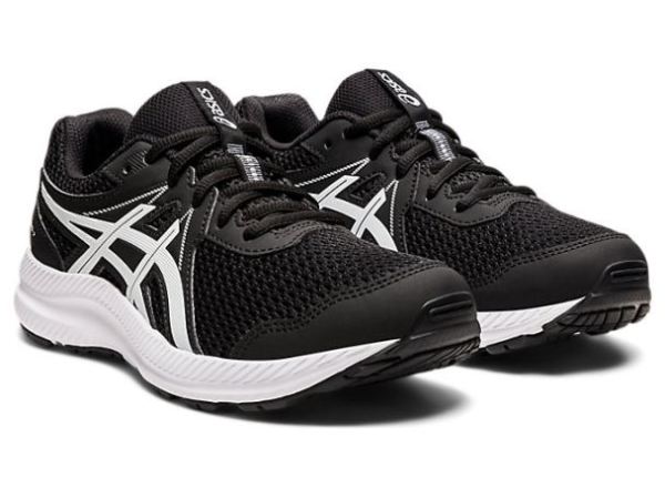 ASICS SHOES | CONTEND 7 GS - Black/White