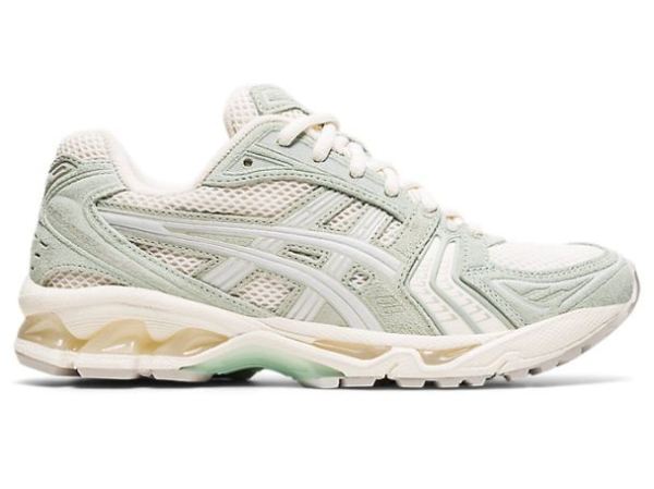 ASICS SHOES | GEL-KAYANO 14 - Cream/Lichen Rock