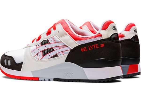 ASICS SHOES | GEL-LYTE III - White/Flash Coral