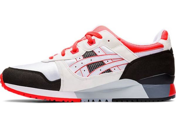 ASICS SHOES | GEL-LYTE III - White/Flash Coral