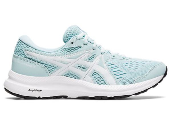 ASICS SHOES | GEL-CONTEND 7 - Aqua Angel/White