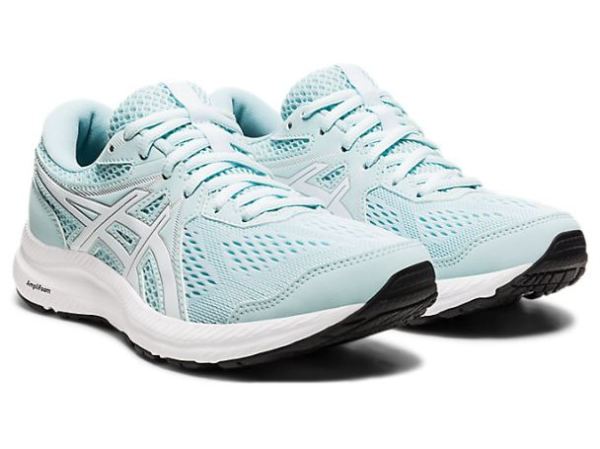 ASICS SHOES | GEL-CONTEND 7 - Aqua Angel/White