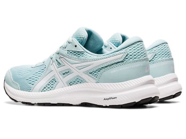 ASICS SHOES | GEL-CONTEND 7 - Aqua Angel/White