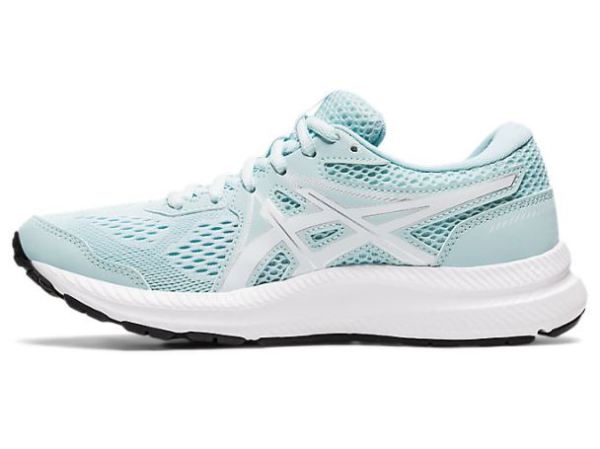 ASICS SHOES | GEL-CONTEND 7 - Aqua Angel/White