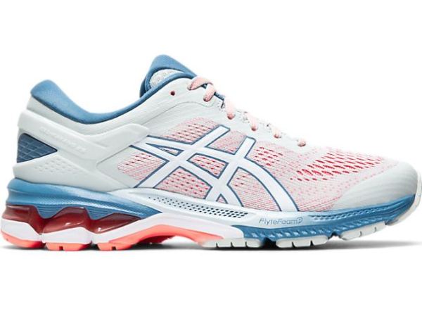 ASICS SHOES | GEL-KAYANO 26 (D) - Polar Shade/White