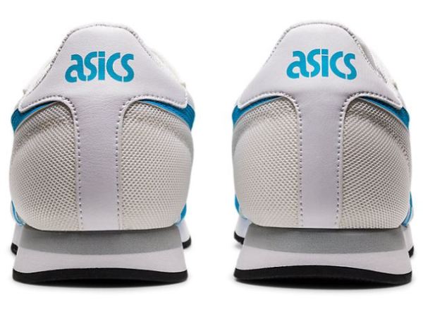 ASICS SHOES | TIGER RUNNER - White/Aizuri Blue