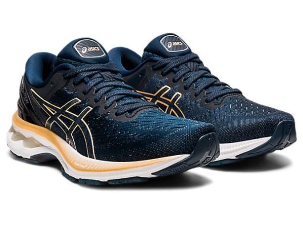 ASICS SHOES | GEL-KAYANO 27 - French Blue/Champagne