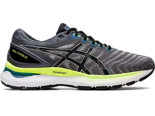 ASICS SHOES | GEL-NIMBUS 22 - Piedmont Grey/Black