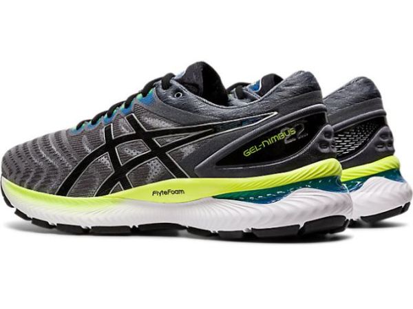 ASICS SHOES | GEL-NIMBUS 22 - Piedmont Grey/Black