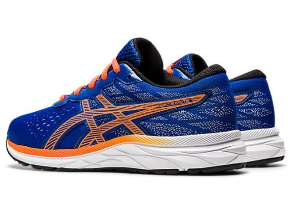 ASICS SHOES | GEL-Excite 7 GS Wide - ASICS SHOES | Blue/Shocking Orange