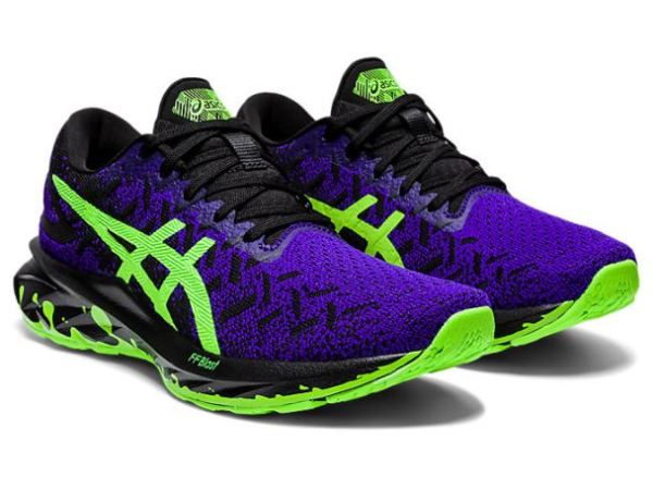 ASICS SHOES | DYNABLAST - Black/Green Gecko