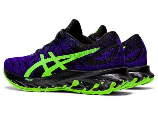 ASICS SHOES | DYNABLAST - Black/Green Gecko