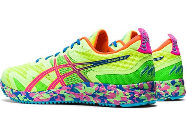 ASICS SHOES | GEL-NOOSA TRI 12 - Safety Yellow/Hot Pink