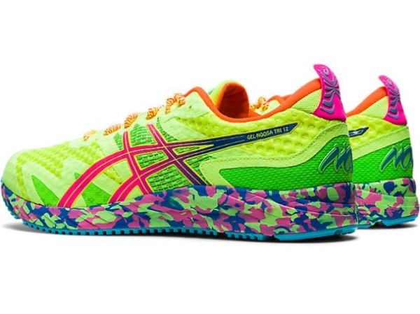 ASICS SHOES | GEL-NOOSA TRI 12 - Safety Yellow/Hot Pink