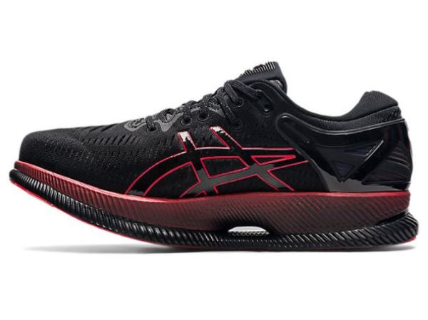 ASICS SHOES | METARIDE - Black/Electric Red