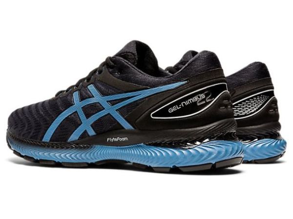 ASICS SHOES | GEL-NIMBUS 22 - Black/Grey Floss