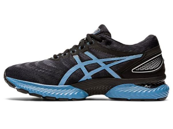 ASICS SHOES | GEL-NIMBUS 22 - Black/Grey Floss