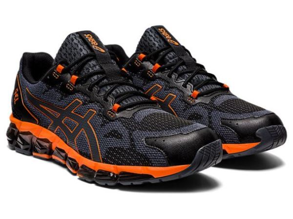 ASICS SHOES | GEL-QUANTUM 360 6 - Carrier Grey/Marigold Orange