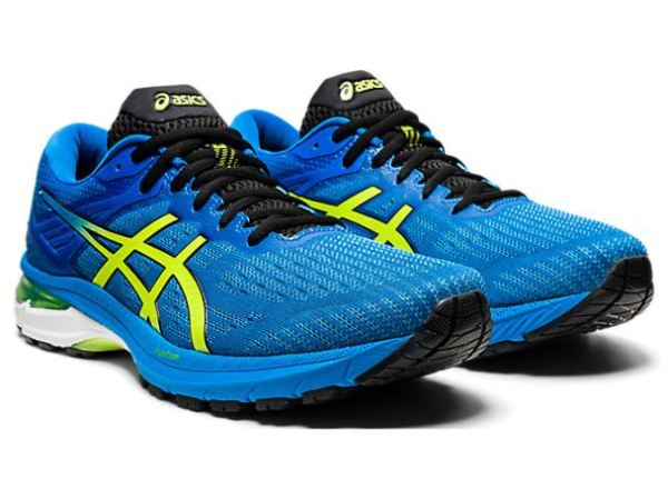 ASICS SHOES | GT-2000 9 - Directoire Blue/Lime Zest