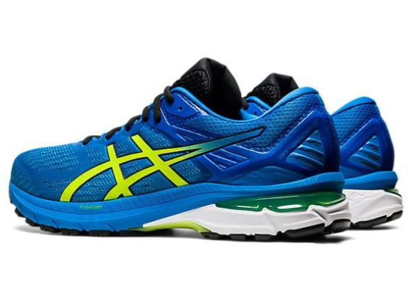 ASICS SHOES | GT-2000 9 - Directoire Blue/Lime Zest