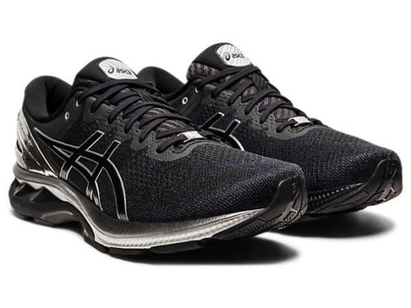 ASICS SHOES | GEl-KAYANO 27 PLATINUM - Black/Pure Silver