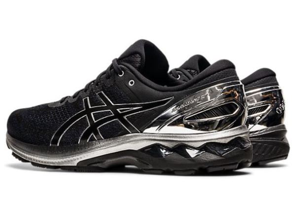 ASICS SHOES | GEl-KAYANO 27 PLATINUM - Black/Pure Silver